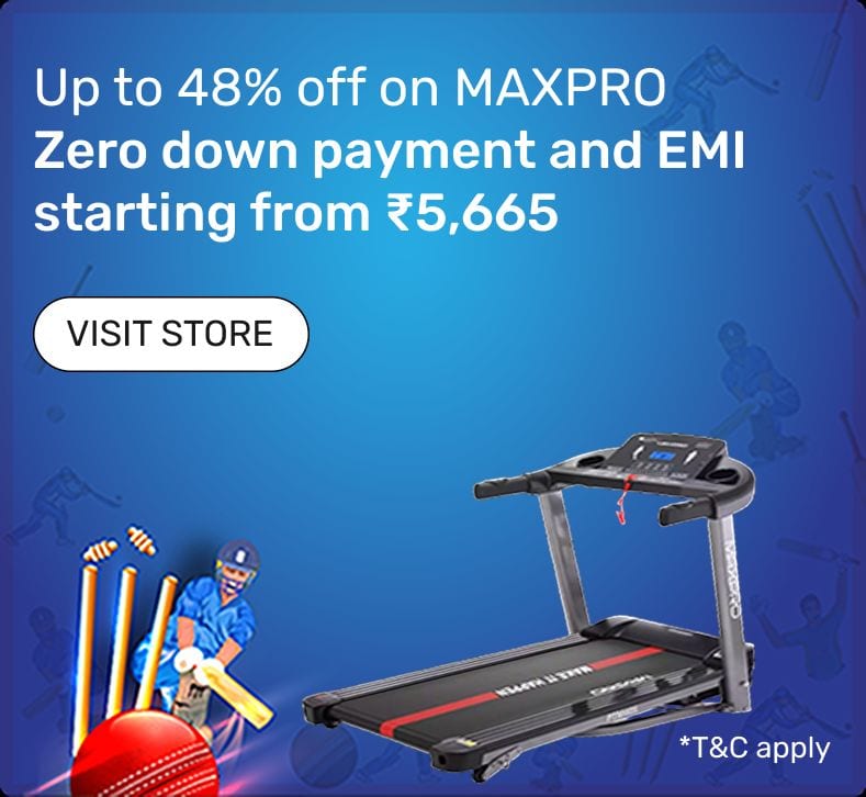 Up to 48% off on treadmills