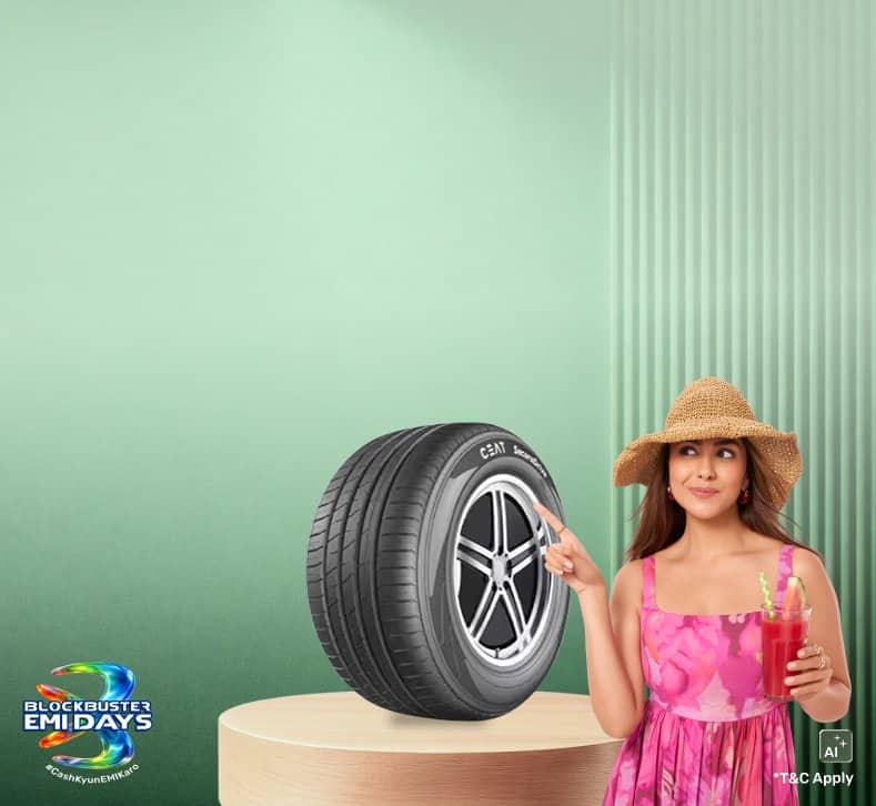 CEAT tyres at up to 5% off