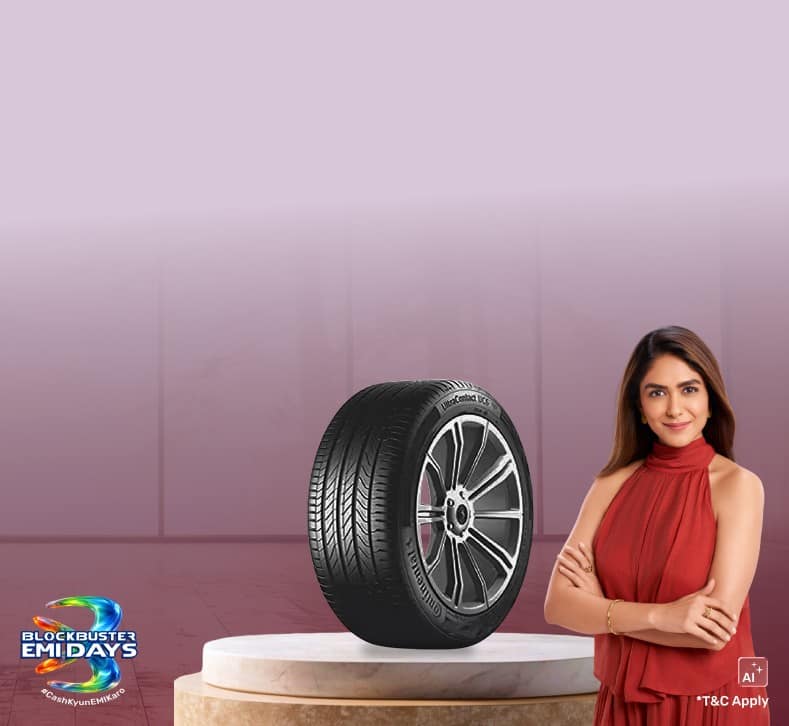 Up to 5% off on tyres