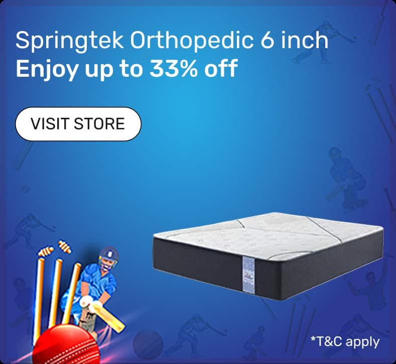 Springtek 6" ortho mattress