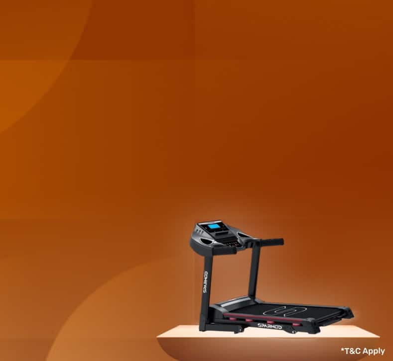 Treadmills at ₹2,200/m