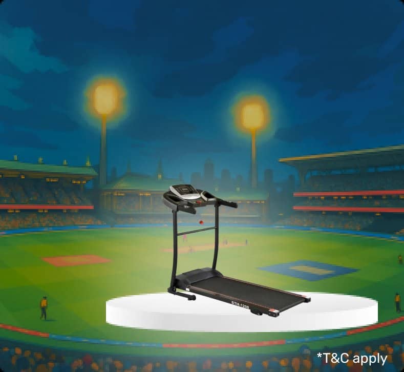 Treadmills at ₹2,200/m