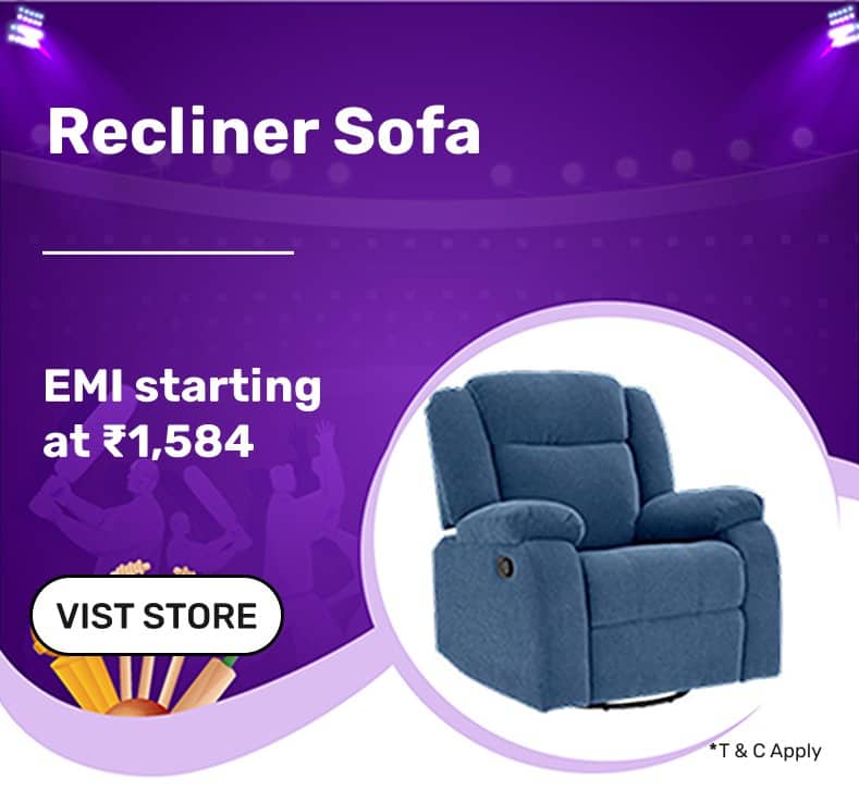 Recliner sofa