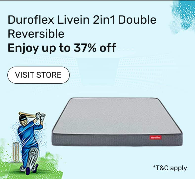 Duroflex reversible mattress