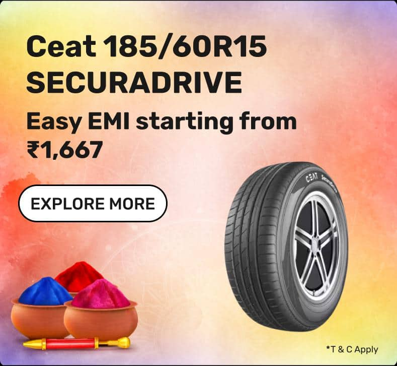 Ceat R15 SECURADRIVE Tyres