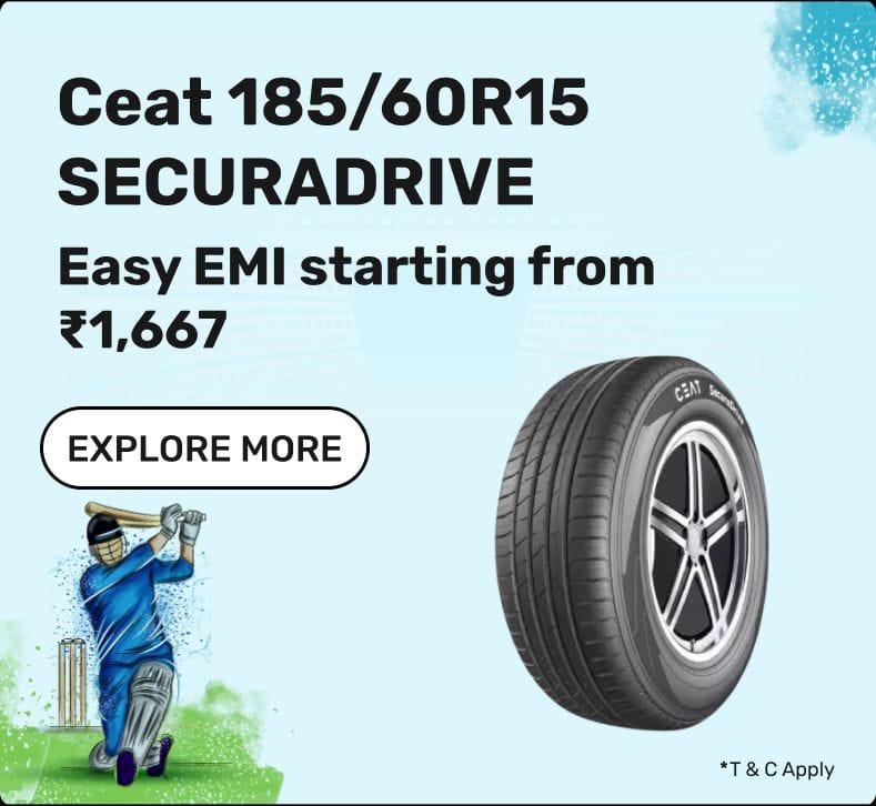 Ceat R15 SECURADRIVE Tyres