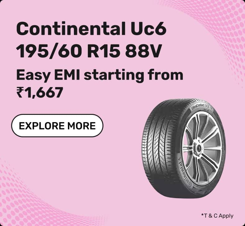 Continental Uc6 R15 Tyres