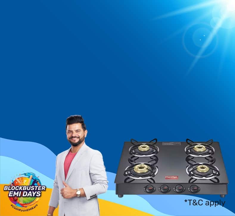 Prestige 4-burner gas stove