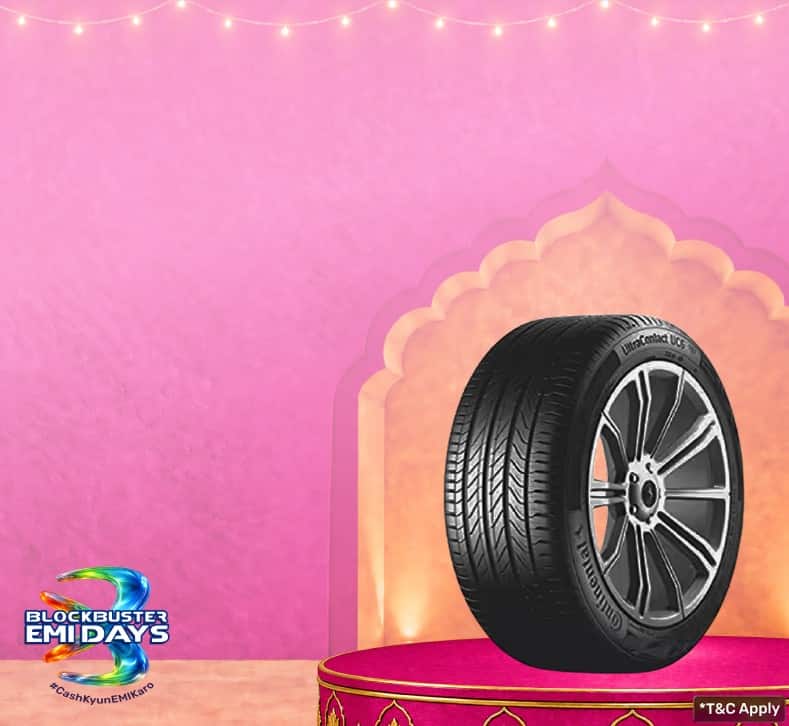 Up to 5% off on tyres