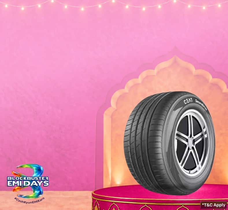 CEAT tyres at up to 5% off