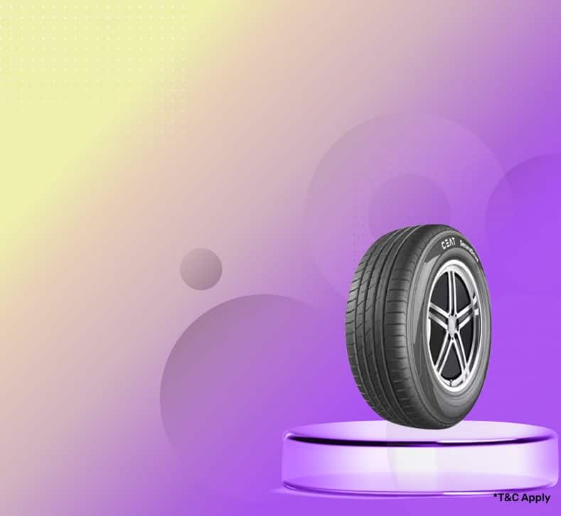 CEAT tyres at up to 5% off