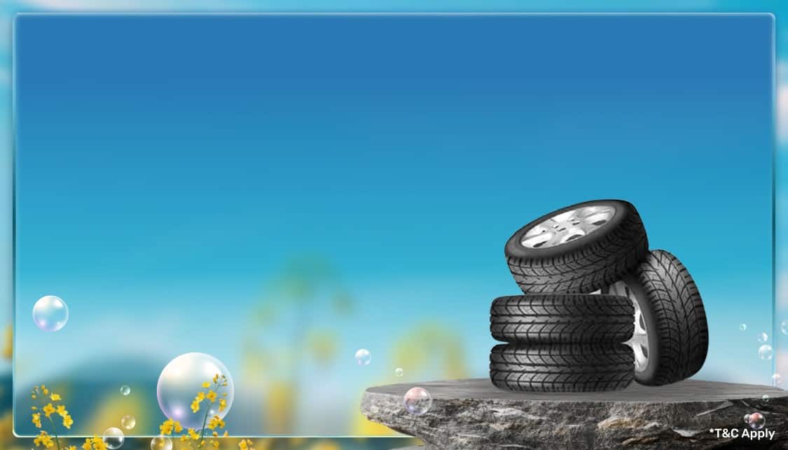 Get up to 10% off on top quality tyres 2