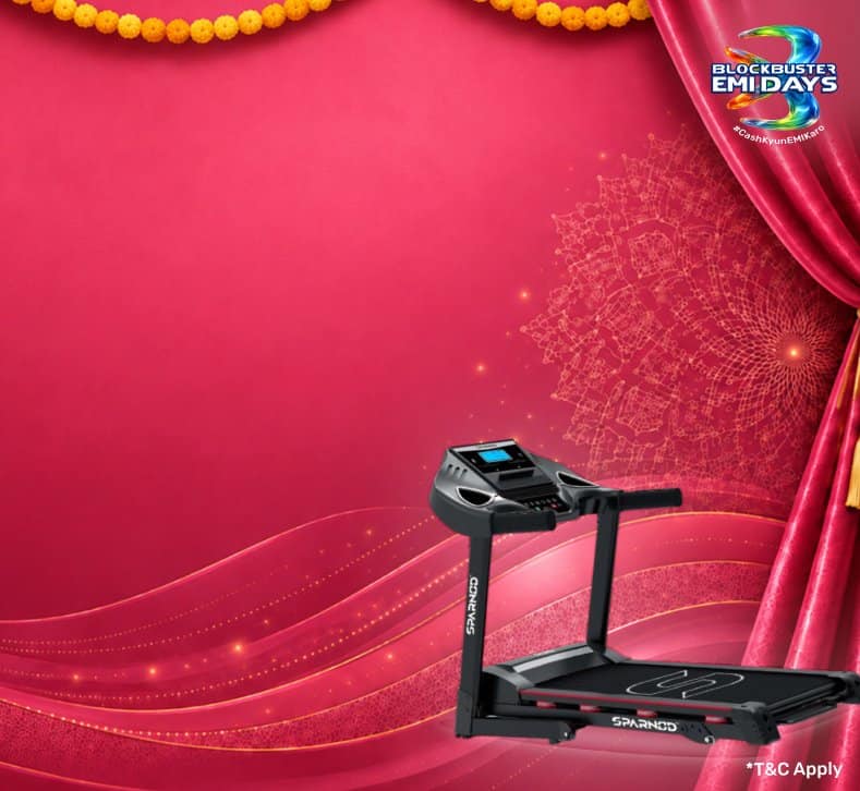 Treadmills at ₹2,200/m