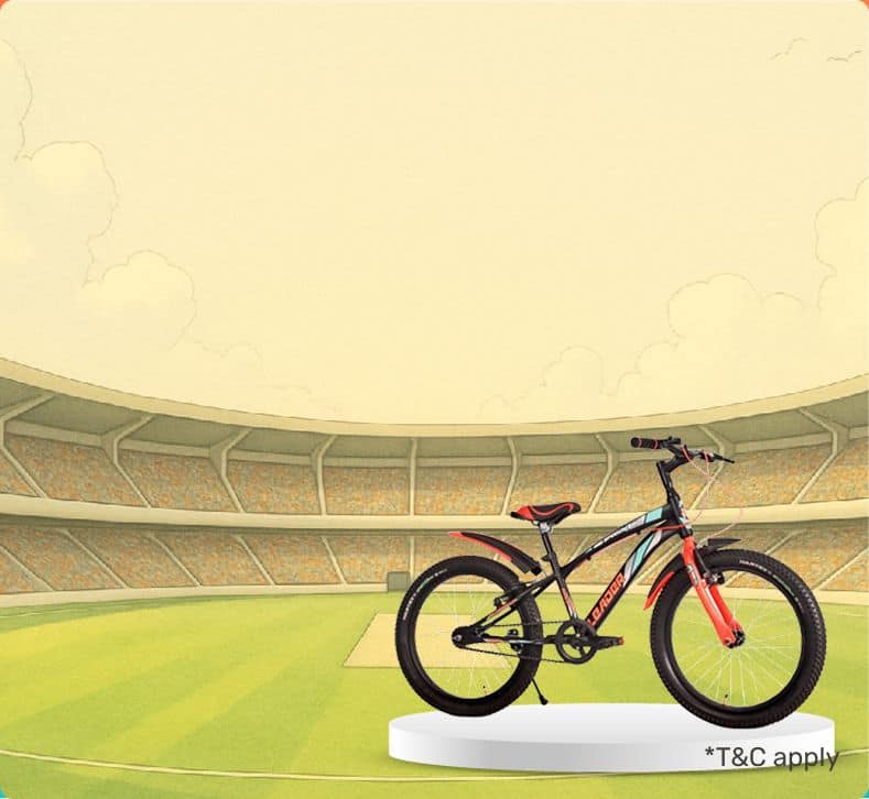 Cycle at ₹2,167/m