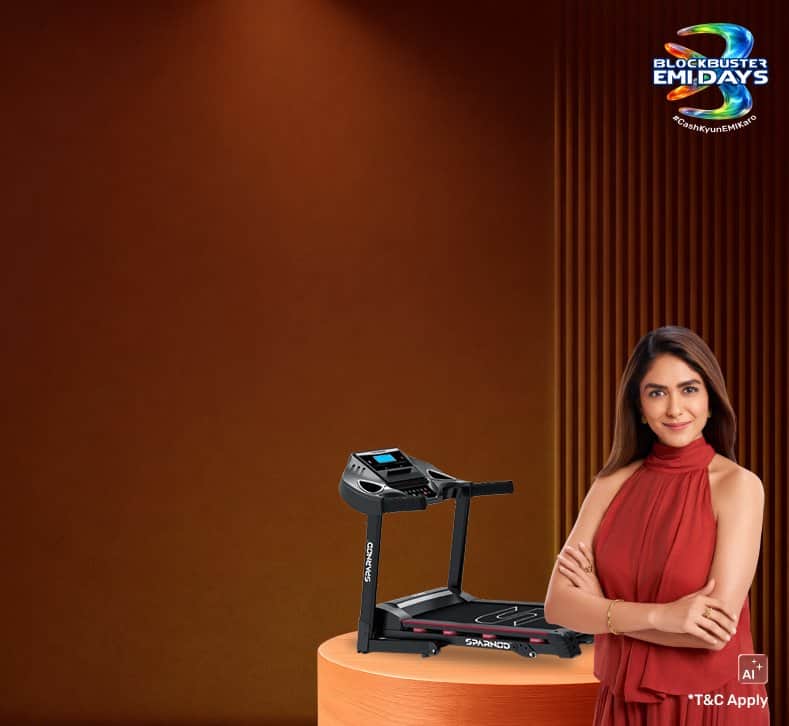 Treadmills at ₹2,200/m