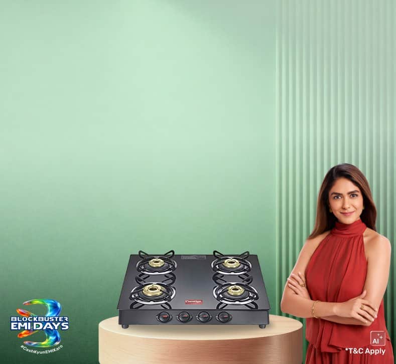 Prestige 4-burner gas stove