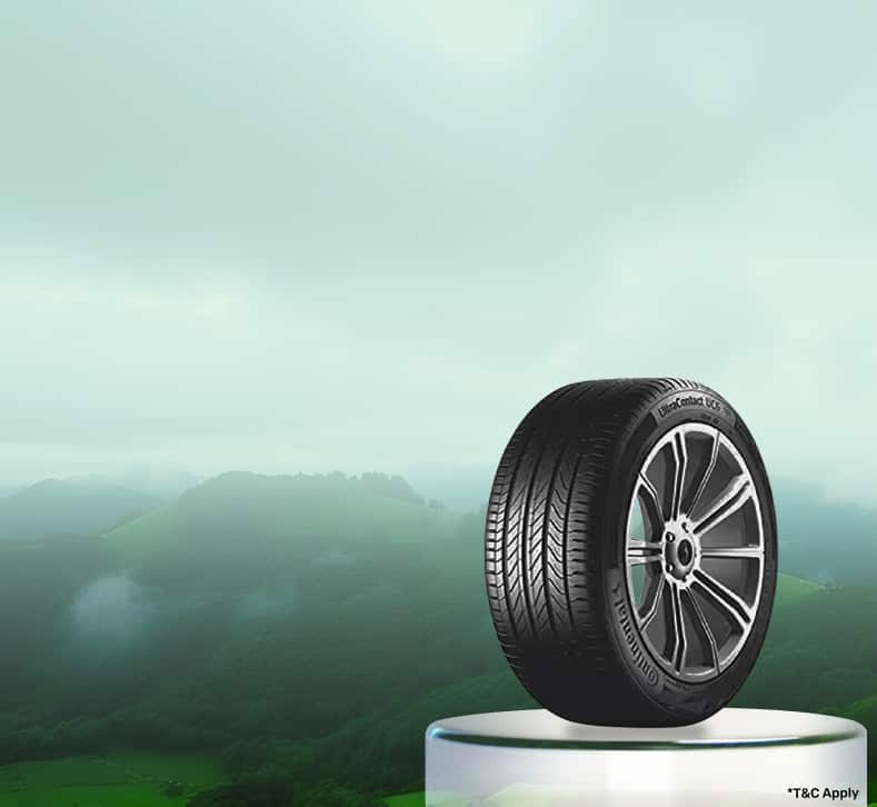 Up to 5% off on tyres