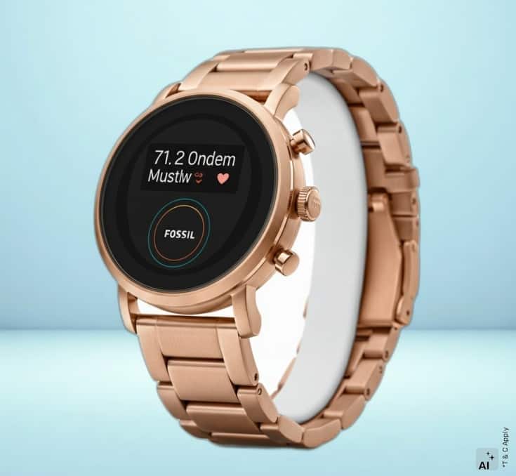 Fossil Gen 6 Smartwatch Rose Gold-Tone