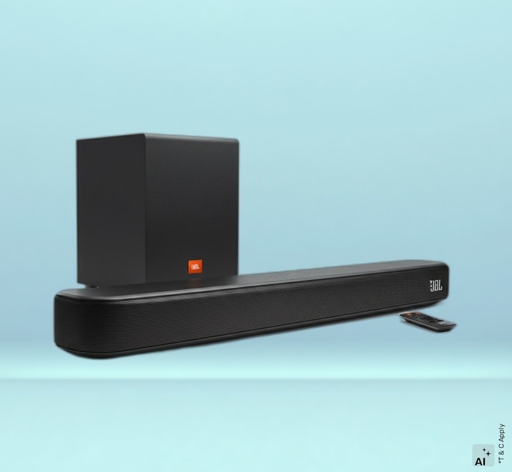 JBL 2.1 Channel Soundbar Black