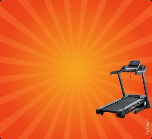 Treadmills at ₹2,200/m