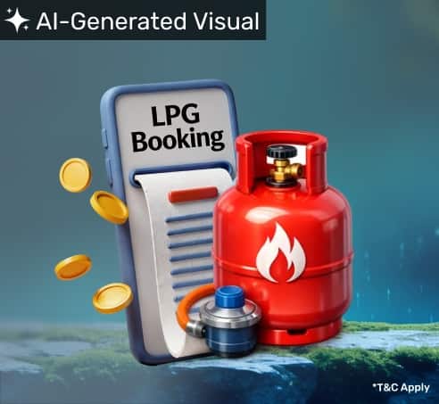LPG Booking | Get Flat ₹10 Cashback