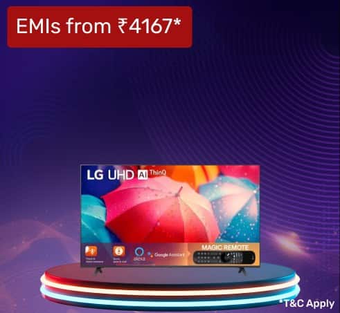 LED TVs | EMIs from ₹875