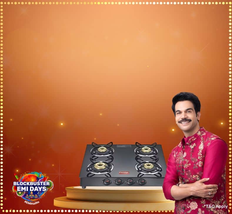 Prestige 4-burner gas stove