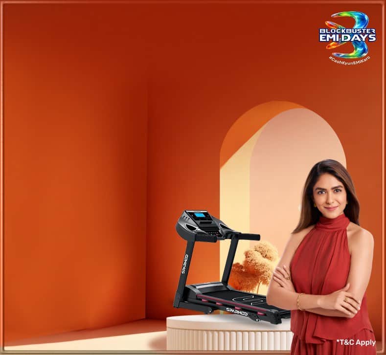 Treadmills at ₹2,200/m