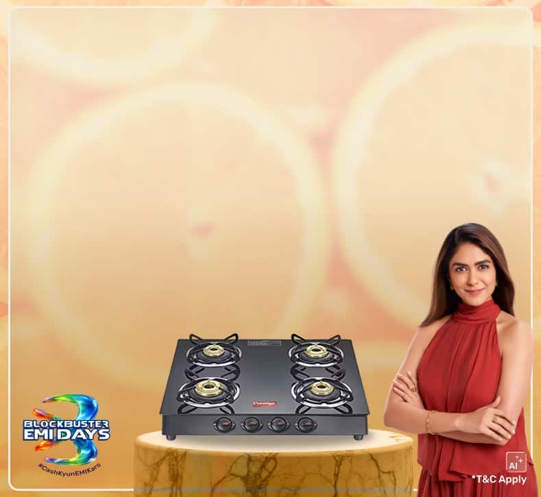 Prestige 4-burner gas stove