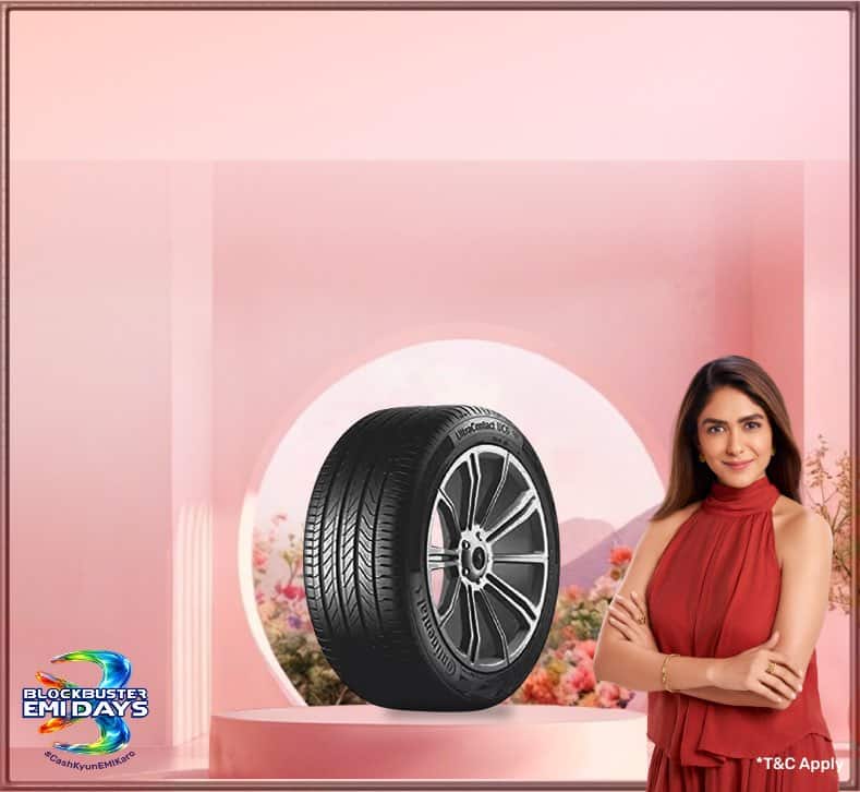 Up to 5% off on tyres