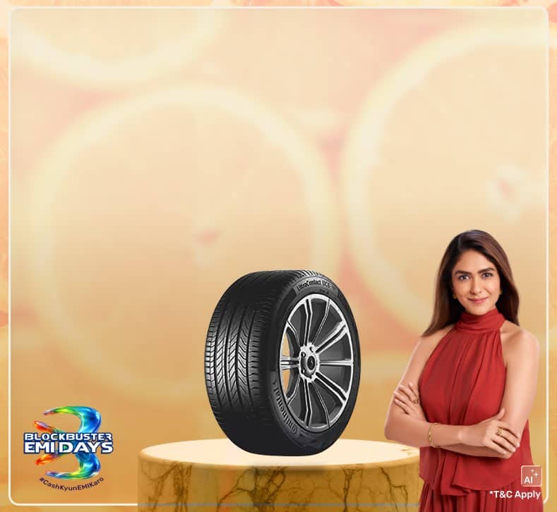 Up to 5% off on tyres