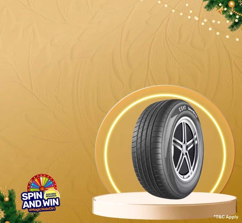 CEAT tyres at up to 5% off