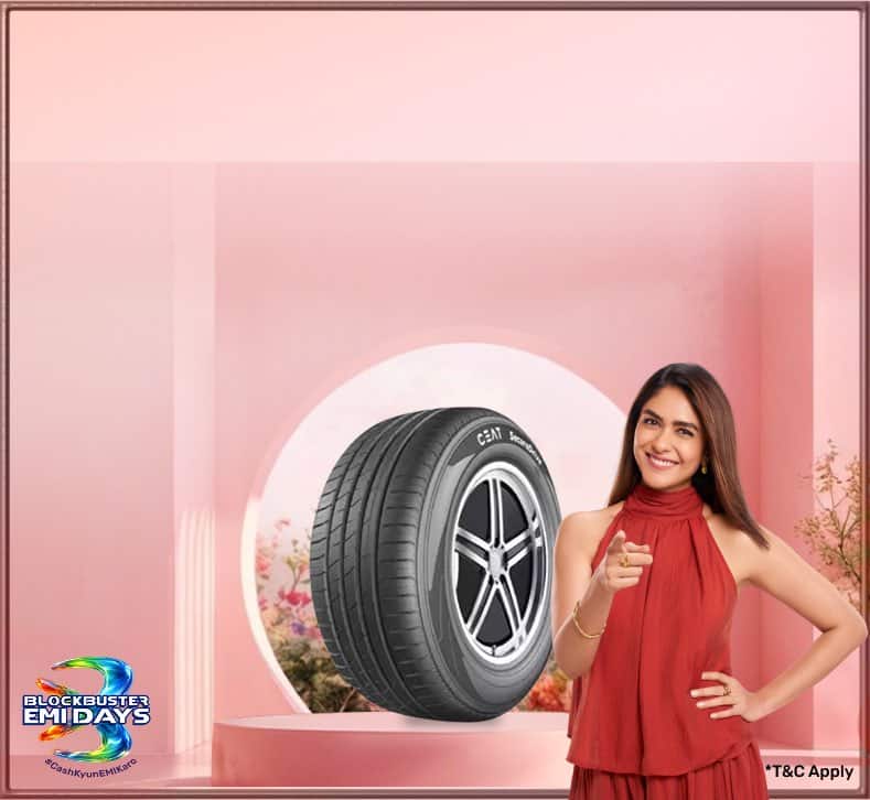CEAT tyres at up to 5% off
