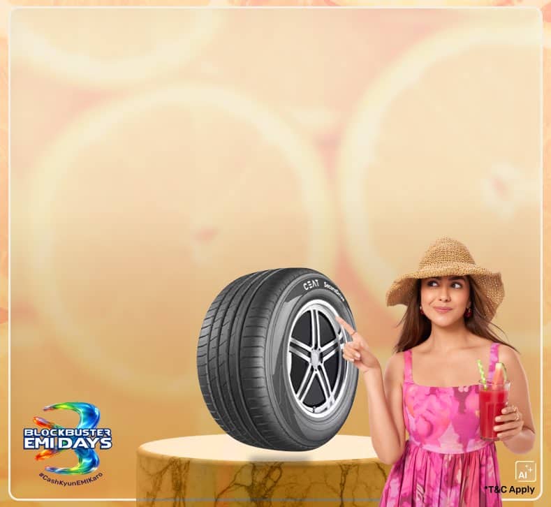 CEAT tyres at up to 5% off