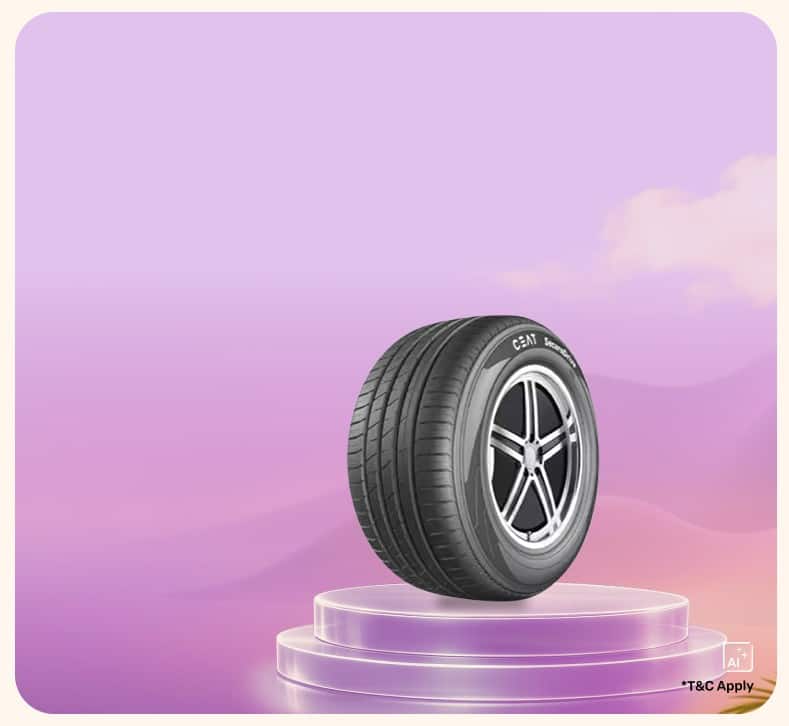 CEAT tyres at up to 5% off