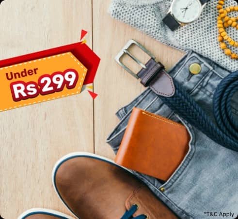 Under Rs. 299