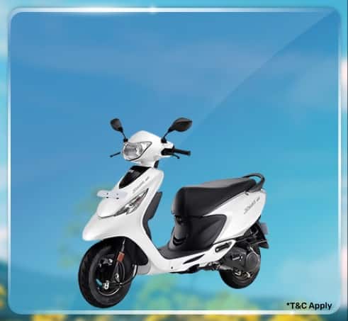 Book TVS Pep Plus Matte on EMI