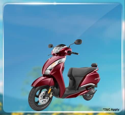 Get TVS Jupiter ZX smart Xonnect on EMIs