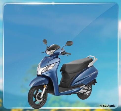 Bring home Honda Activa on easy EMIs