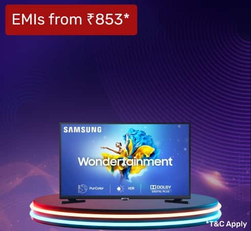 Panasonic LED TVs on No Cost EMIs