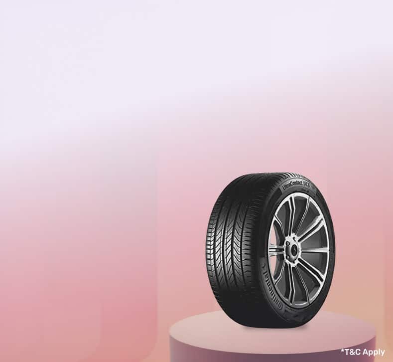 Up to 5% off on tyres