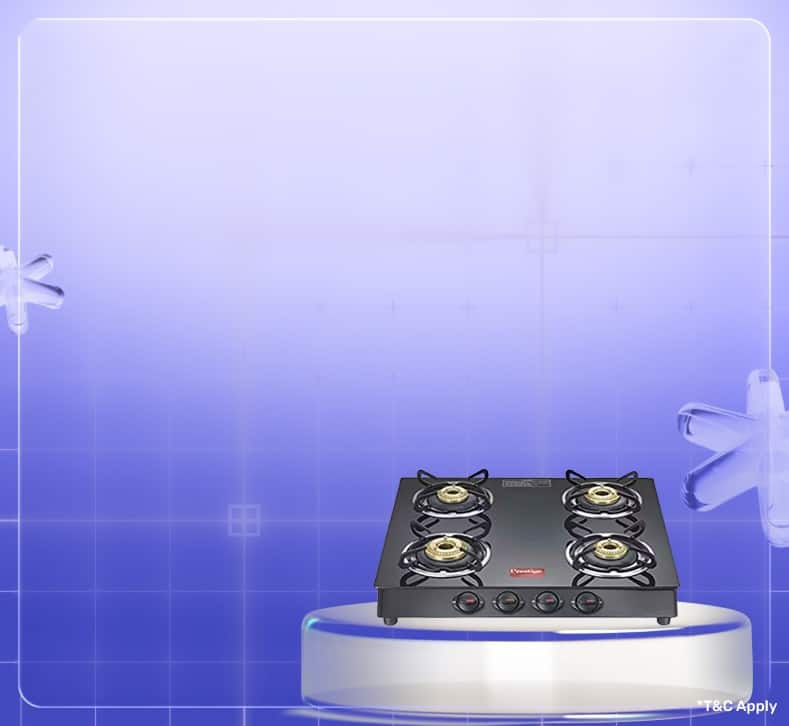 Prestige 4-burner gas stove