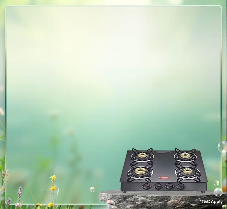 Prestige 4-burner gas stove