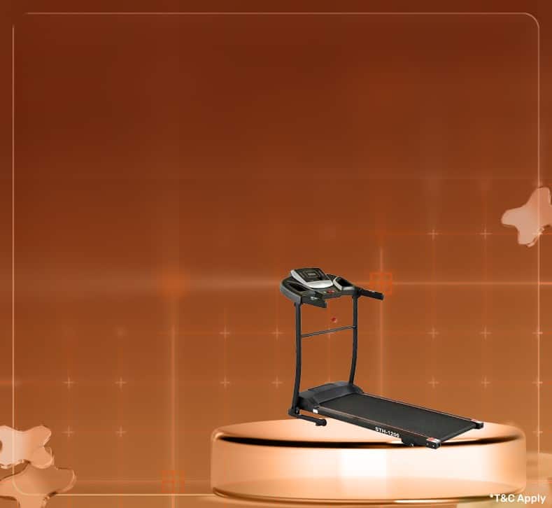 Treadmills at ₹2,200/m