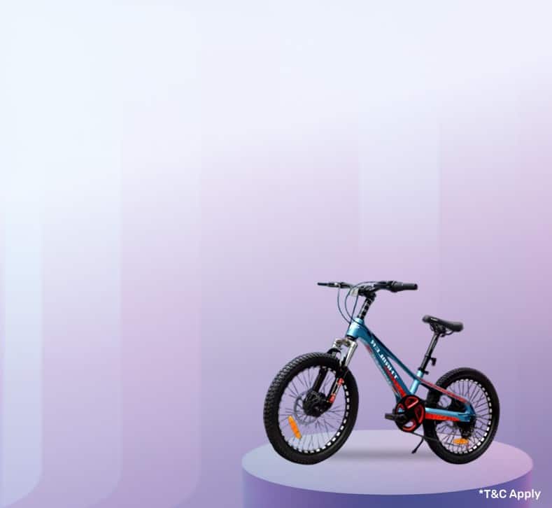Cycle at ₹2,167/m
